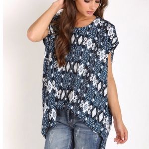 Show me your MuMu faith tunic top wild rivers